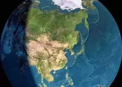 Image: 中國Google森林分佈地圖