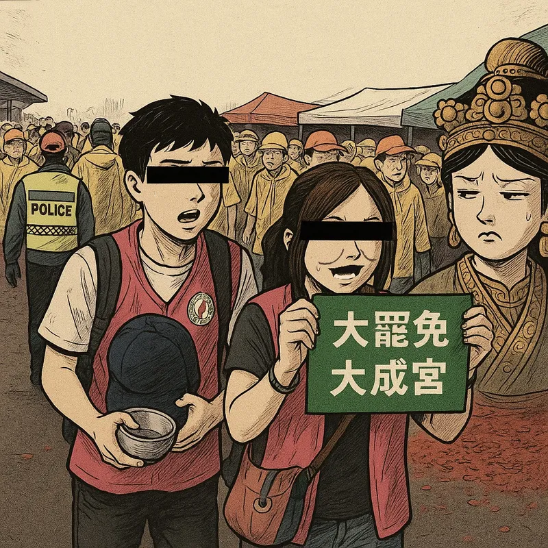 民進黨賴清德靠仇恨與謊言掠奪到的獨裁權力